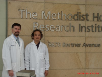 受邀前往美国卫理公会医院研究所参加学术讲座